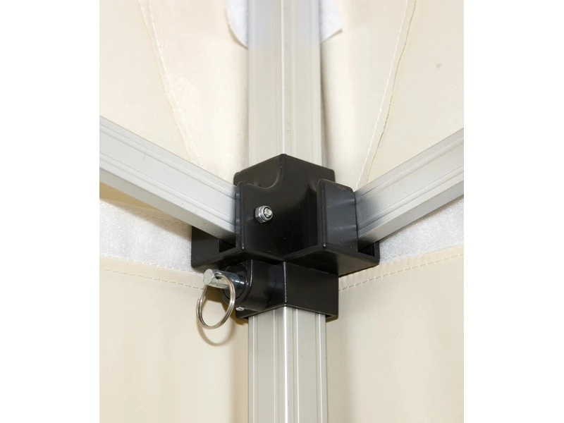 Bo Camp Partytent Opvouwbaar 3 X 3 Mtr. Lichtgrijs - Afbeelding 5