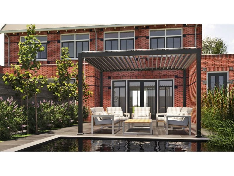 Suns Rota Aluminium Overkapping 300 X 360 - Afbeelding 4