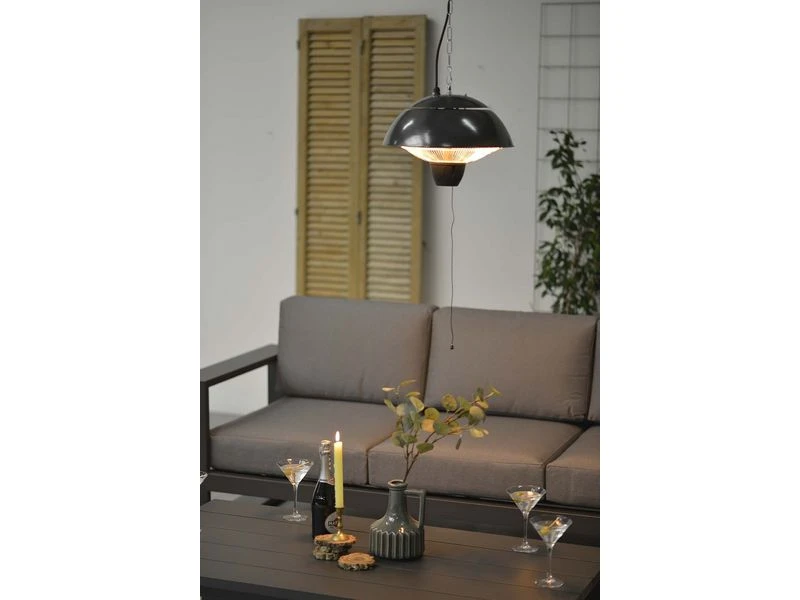 Garden Impressions Bordeaux Hangende Electrische Heater - Afbeelding 6