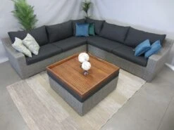 Te Velde Tuinmeubelen Nashville Hoek-lounge Set