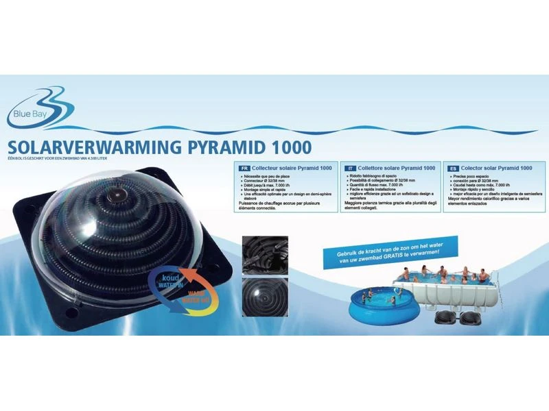 Blue Bay Solar Bol Pyramid - Afbeelding 2