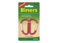 Coghlan's Mini Karabijnhaak 2 Stuks Aluminium