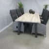 Te Velde Tuinmeubelen Tuinset Ross Met 4so Derby 240 Tafel