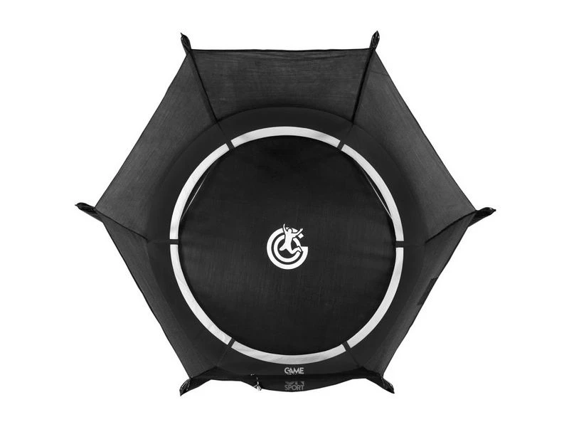 Game On Sport Trampoline Jumpline 244 Cm Met Veiligheidsnet Zwart - Afbeelding 2