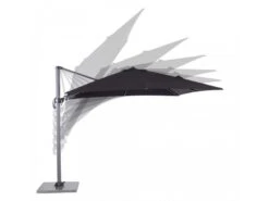Garden Impressions Zweefparasol Hawaii 3 X 3 Mtr Zwart