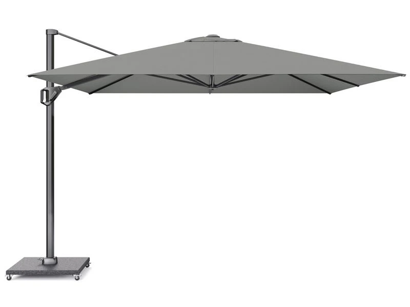 Platinum Zweefparasol Challenger T¹ Premium 3,5x3,5 Manhattan