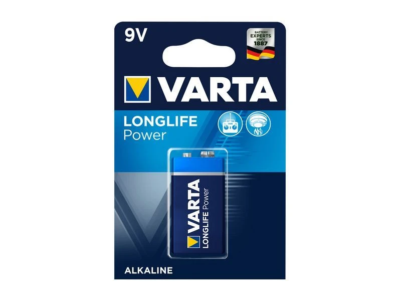 Varta Batterij Blok E High Energy Alkaline 9 Volt