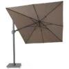 Platinum Zweefparasol Challenger T² Premium 3,5 X 2,6 Havanna