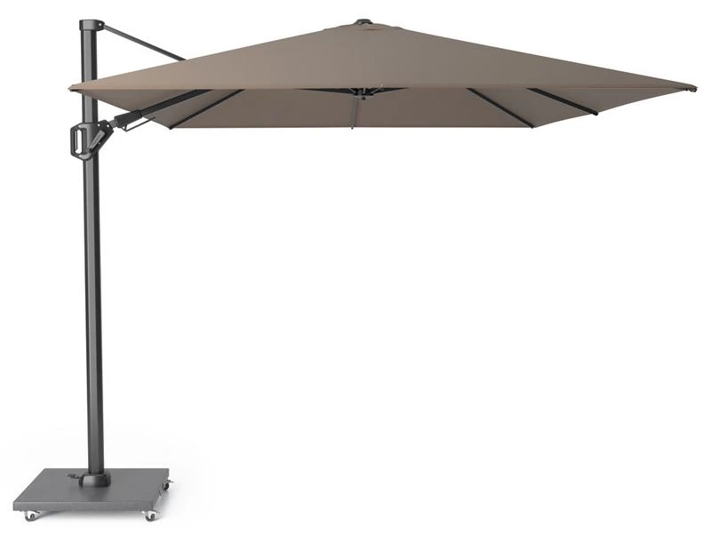 Platinum Zweefparasol Challenger T² Premium 3,5 X 2,6 Havanna - Afbeelding 2
