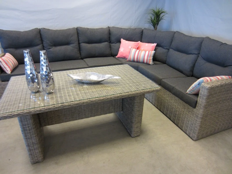 Te Velde Tuinmeubelen Isola Hoek Lounge Set Links 5 Delig - Afbeelding 5