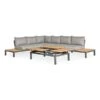 Suns Memphis Platform Teak Lounge Set XL Rechts
