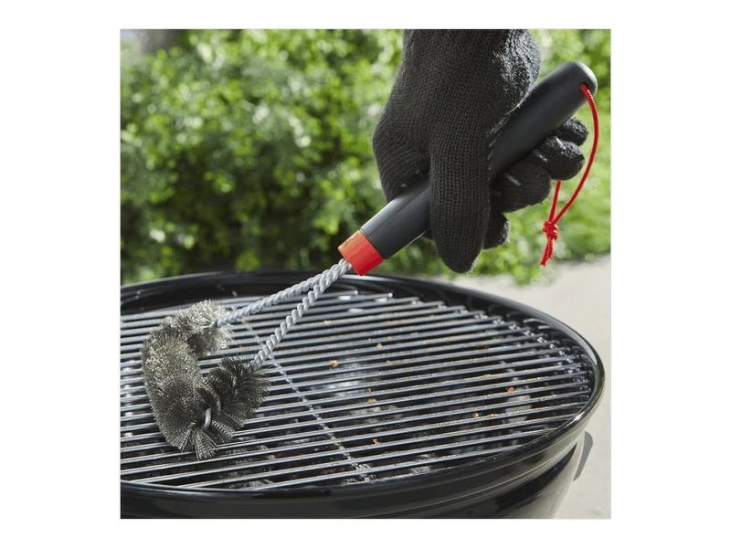 Weber Grillborstel, Driezijdig, 30 Cm - Afbeelding 2