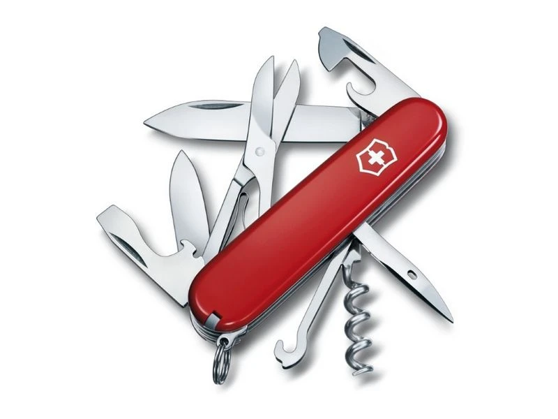 Victorinox Zakmes Swiss Army Climber Rood 14 Functies