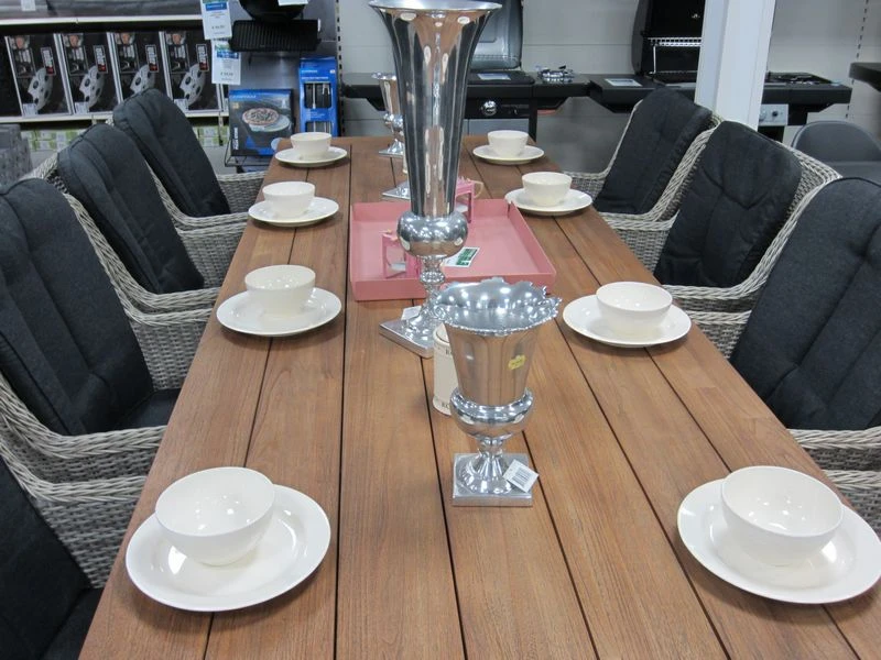 Te Velde Tuinmeubelen Tuinset Anna Xl Tuinstoel Met Yasmani 300 Tuintafel - Afbeelding 2