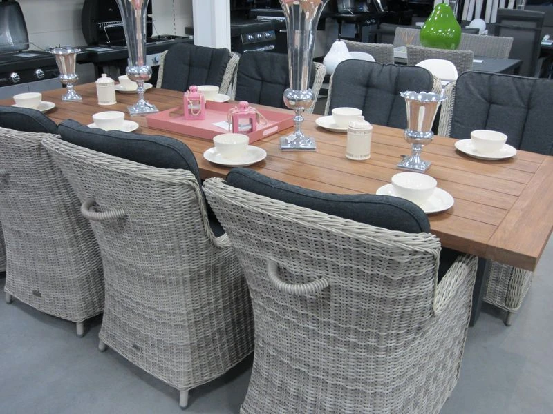 Te Velde Tuinmeubelen Tuinset Anna Xl Tuinstoel Met Yasmani 300 Tuintafel - Afbeelding 3