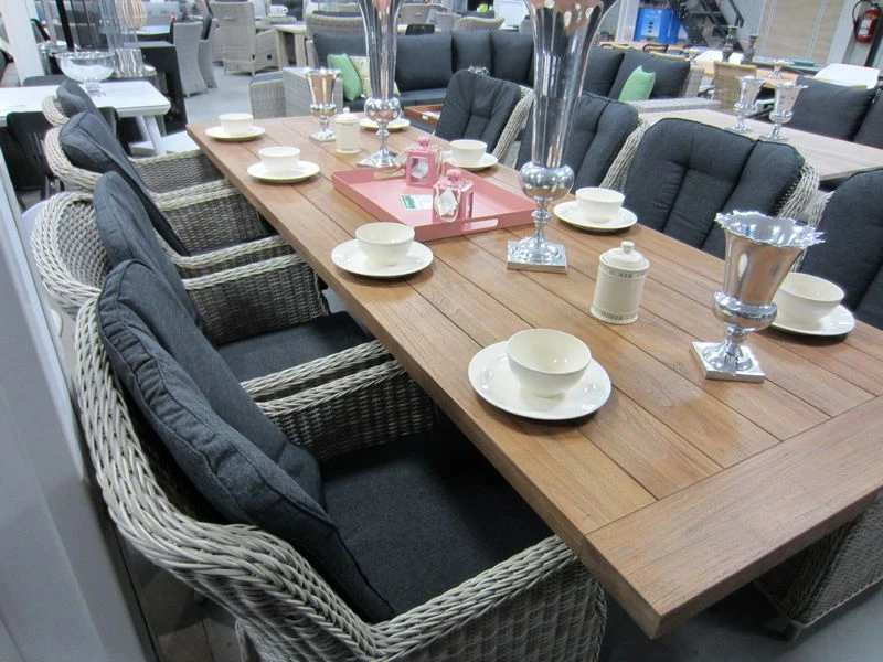 Te Velde Tuinmeubelen Tuinset Anna Xl Tuinstoel Met Yasmani 300 Tuintafel - Afbeelding 5