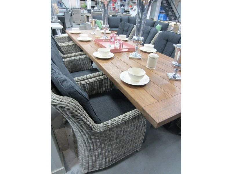 Te Velde Tuinmeubelen Tuinset Anna Xl Tuinstoel Met Yasmani 300 Tuintafel - Afbeelding 6