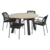 Taste By 4 Seasons Outdoor Tuinset Barista + Derby Ronde Tafel