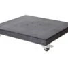 Platinum Parasolvoet Modena 120 Kg Graniet Zwenkwielen