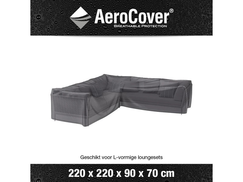 Platinum Aerocover Loungesethoes Hoekset 220x220x90xH70 - Afbeelding 2