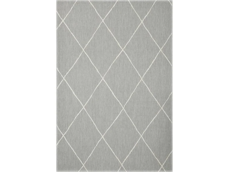 Garden Impressions Diamonds Carpet Buitenkleed Lightgrey 200 - Afbeelding 2