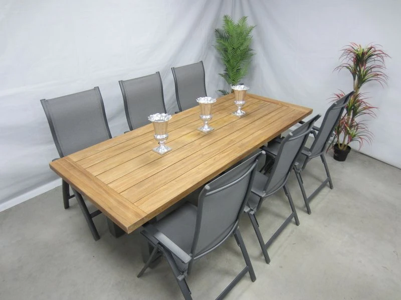 Te Velde Tuinmeubelen Tuinset Vigo Tuinstoel Met Hartman Yasmani Teak Tuintafel - Afbeelding 3