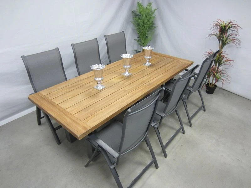 Te Velde Tuinmeubelen Tuinset Vigo Tuinstoel Met Hartman Yasmani Teak Tuintafel - Afbeelding 4