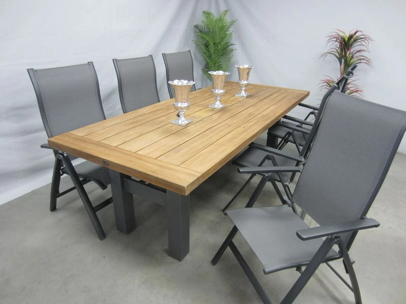 Te Velde Tuinmeubelen Tuinset Vigo Tuinstoel Met Hartman Yasmani Teak Tuintafel - Afbeelding 6