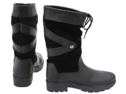 Greenwich Dames Snowboots Outdoorlaars Winterlaars Zwart