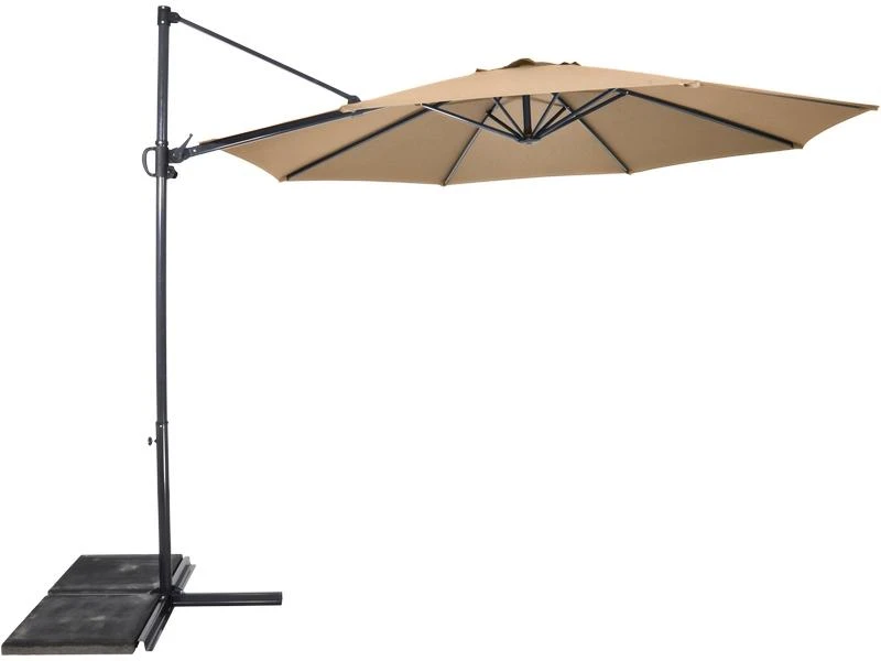 Lesli Zweef Parasol Gemini De Luxe 3 Mtr