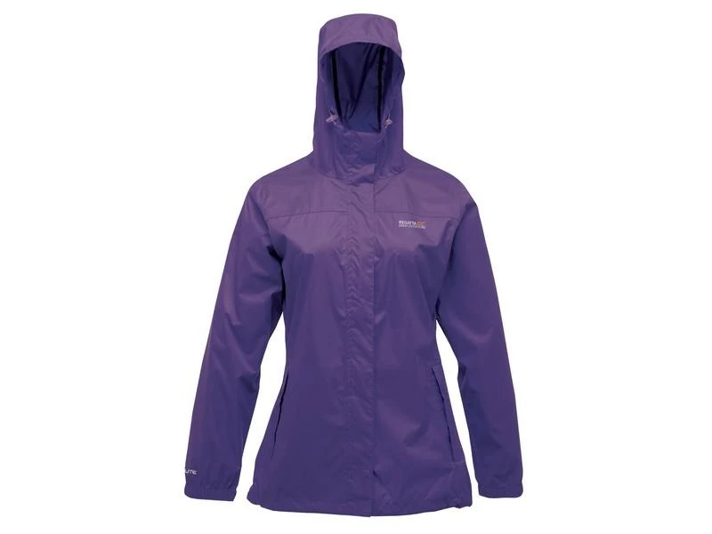 Regatta Dames Regenjack Pack It Jacket Purple Heart